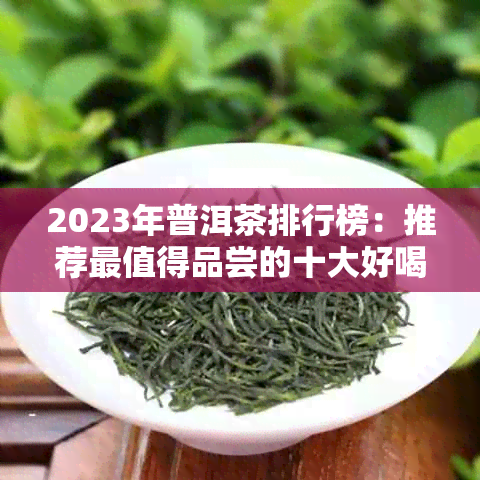 2023年普洱茶排行榜:推荐最值得品尝的十大好喝普洱茶
