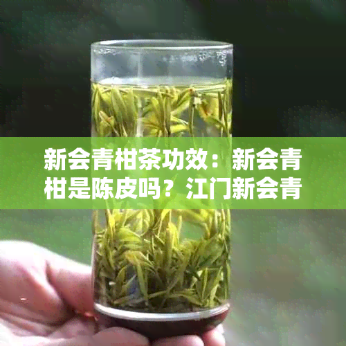 新会青柑茶功效:新会青柑是陈皮吗?江门新会青柑普洱茶哪个牌子好?