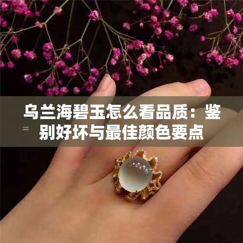 乌兰海碧玉怎么看品质：鉴别好坏与更佳颜色要点