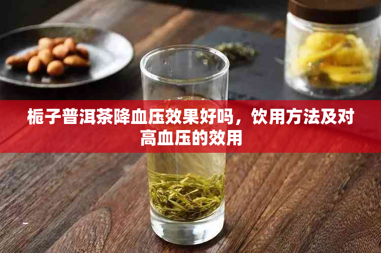 栀子普洱茶降血压效果好吗，饮用方法及对高血压的效用