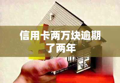 信用卡两万块逾期了两年