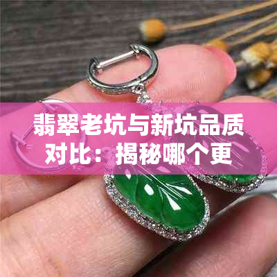翡翠老坑与新坑品质对比:揭秘哪个更具收藏价值