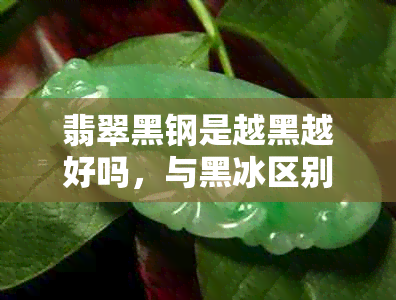 翡翠黑钢是越黑越好吗,与黑冰区别及黑白适宜度探讨
