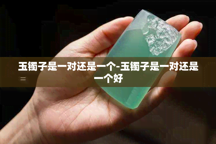 玉镯子是一对还是一个-玉镯子是一对还是一个好