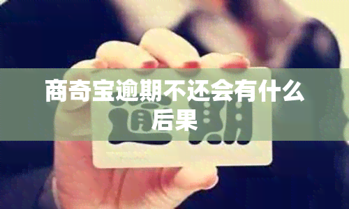 商奇宝逾期不还会有什么后果