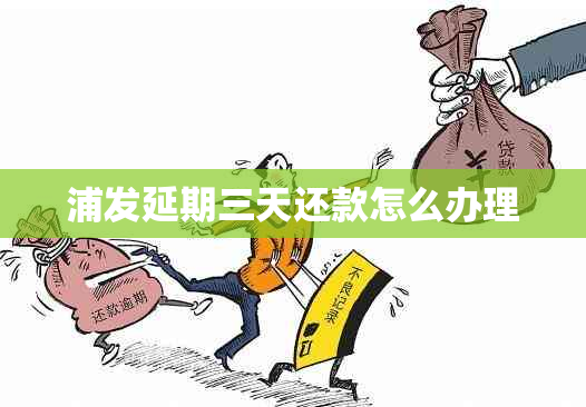 浦发延期三天还款怎么办理