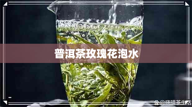 普洱茶玫瑰花泡水