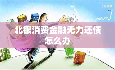 北银消费金融无力还债怎么办