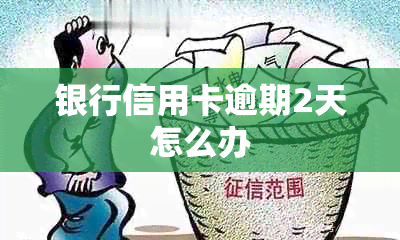 银行信用卡逾期2天怎么办