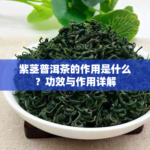 紫茎普洱茶的作用是什么？功效与作用详解