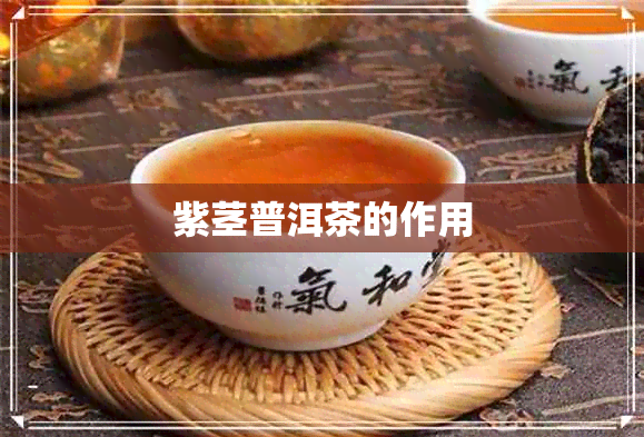 紫茎普洱茶的作用