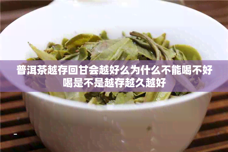 普洱茶越存回甘会越好么为什么不能喝不好喝是不是越存越久越好