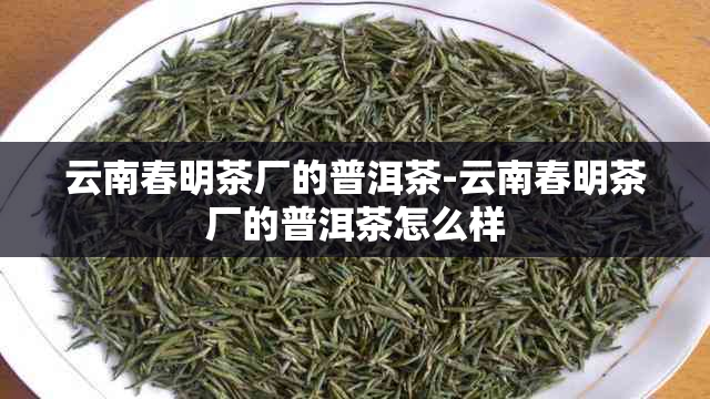 云南春明茶厂的普洱茶-云南春明茶厂的普洱茶怎么样