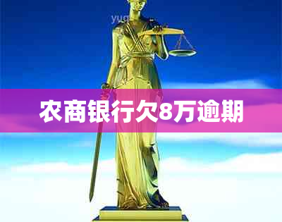 农商银行欠8万逾期