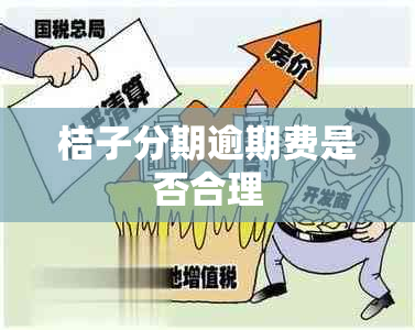 桔子分期逾期费是否合理