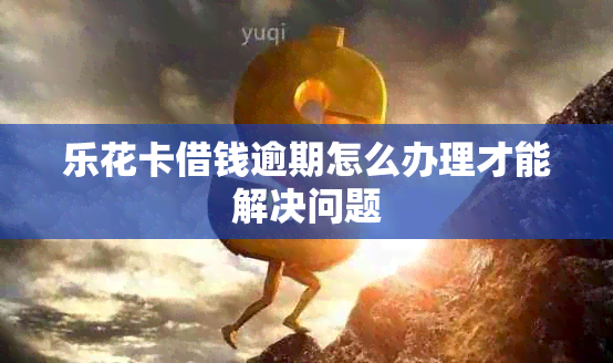 乐花卡借钱逾期怎么办理才能解决问题