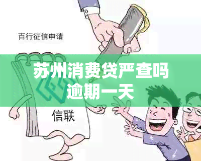 苏州消费贷严查吗逾期一天