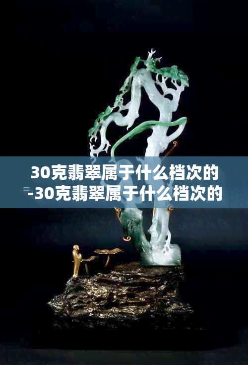 30克翡翠属于什么档次的-30克翡翠属于什么档次的翡翠
