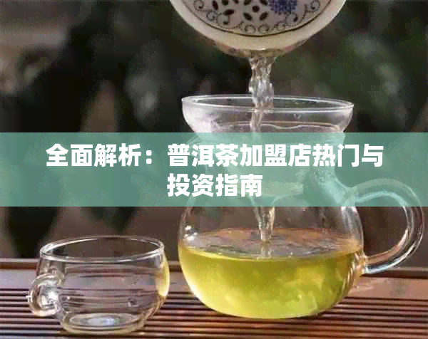 全面解析:普洱茶加盟店热门与投资指南