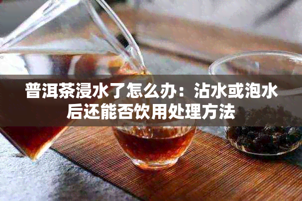 普洱茶浸水了怎么办:沾水或泡水后还能否饮用处理方法