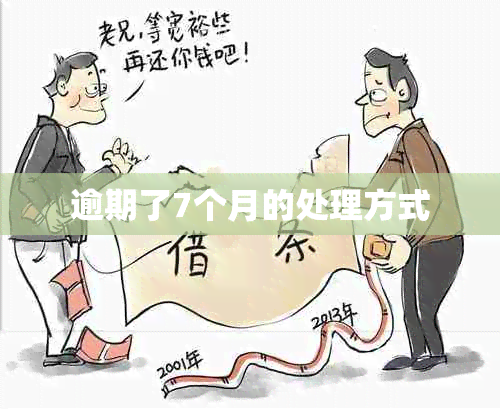 逾期了7个月的处理方式