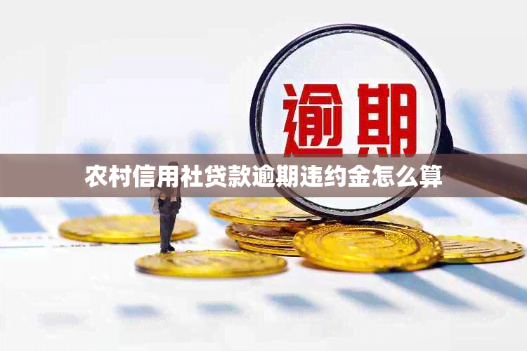 农村信用社贷款逾期违约金怎么算