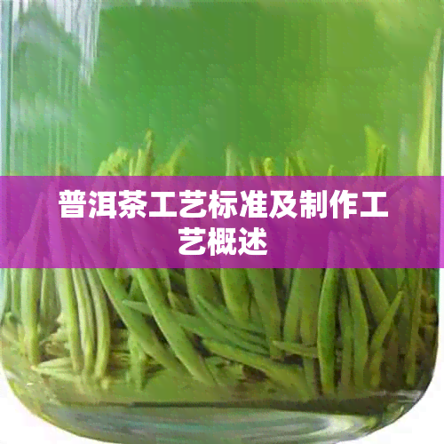 普洱茶工艺标准及制作工艺概述
