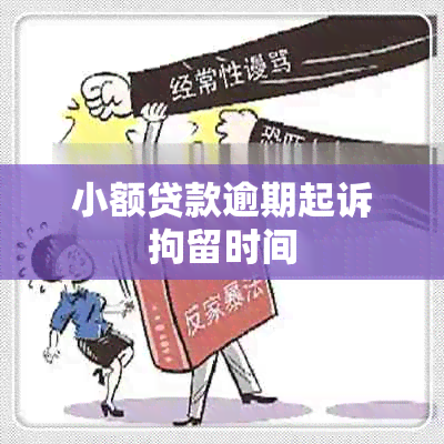 小额贷款逾期起诉拘留时间
