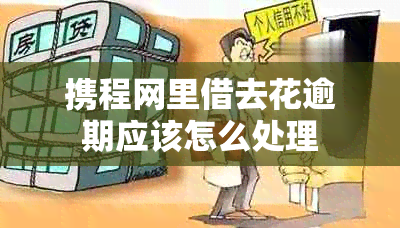携程网里借去花逾期应该怎么处理