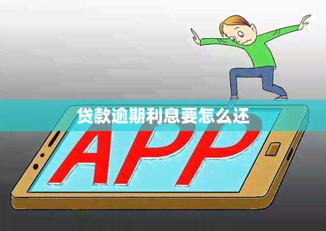 贷款逾期利息要怎么还