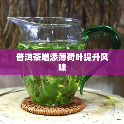 普洱茶增添薄荷叶提升风味