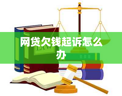 网贷欠钱起诉怎么办