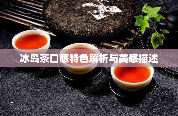 冰岛茶口感特色解析与美感描述