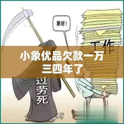 小象优品欠款一万三四年了