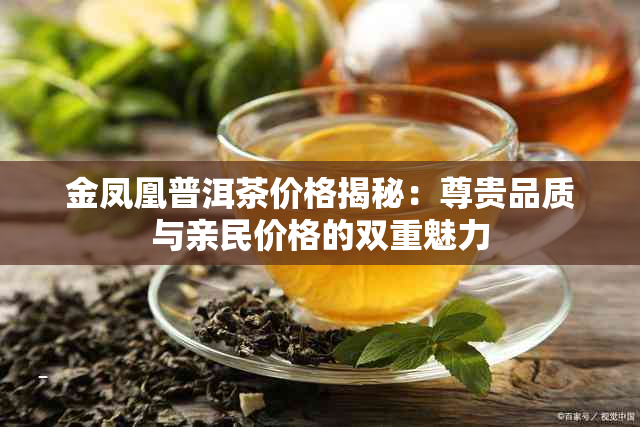 金凤凰普洱茶价格揭秘:尊贵品质与亲民价格的双重魅力