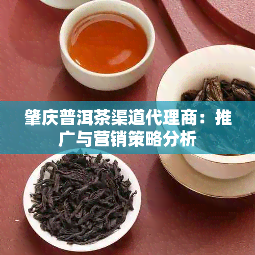肇庆普洱茶渠道代理商：推广与营销策略分析