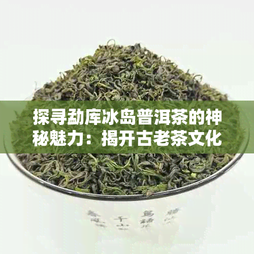 探寻勐库冰岛普洱茶的神秘魅力:揭开古老茶文化的面纱