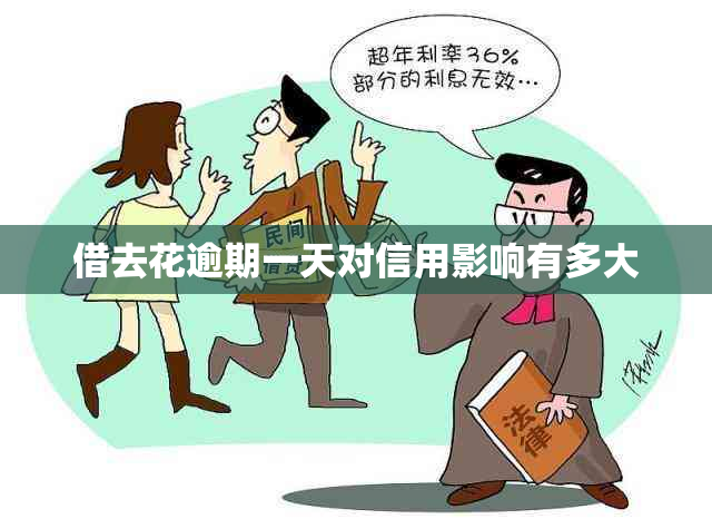 借去花逾期一天对信用影响有多大