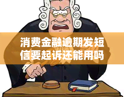 消费金融逾期发短信要起诉还能用吗