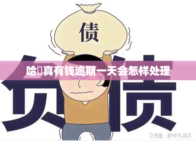 哈啰真有钱逾期一天会怎样处理