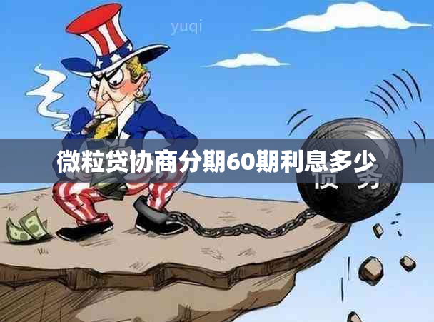 微粒贷协商分期60期利息多少