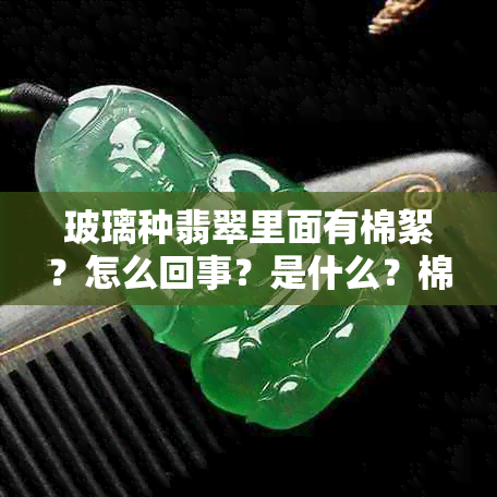 玻璃种翡翠里面有棉絮？怎么回事？是什么？棉絮多是否说明质地不佳？