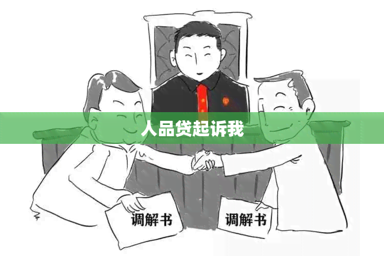 人品贷起诉我