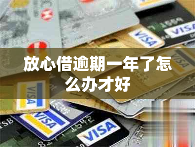 放心借逾期一年了怎么办才好