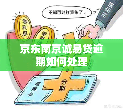 京东南京诚易贷逾期如何处理