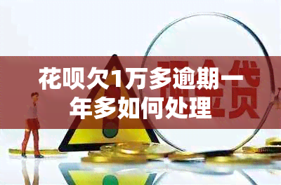 信用卡欠1万多逾期一年多如何处理