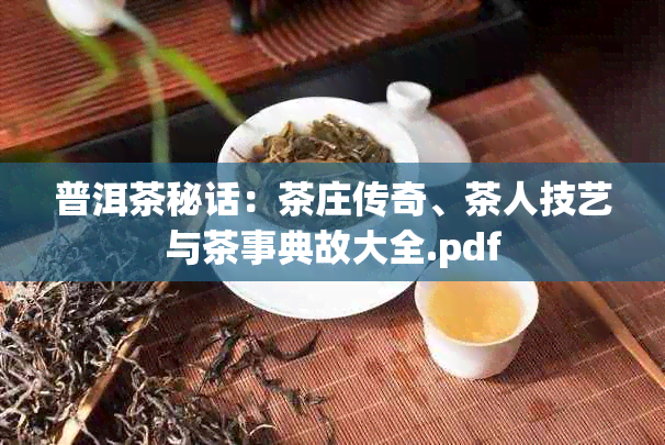 普洱茶秘话：茶庄传奇、茶人技艺与茶事典故大全.pdf