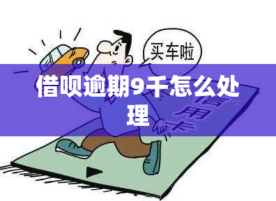 网贷逾期9千怎么处理