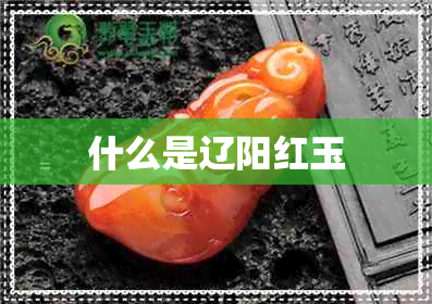 什么是辽阳红玉 什么是辽阳红玉