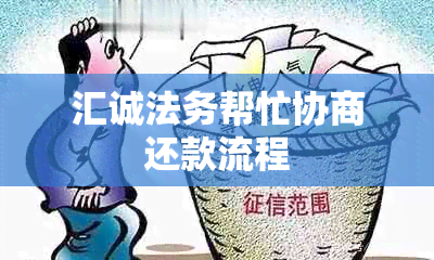 汇诚法务帮忙协商还款流程